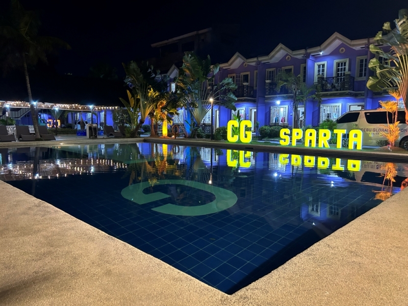 フィリピン留学 Cebu21 - CG Academy-Swimming pool-8